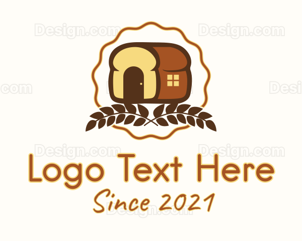 Loaf Bread House Logo