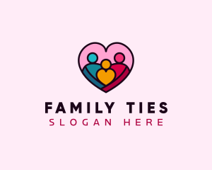 Family Heart Charity logo design