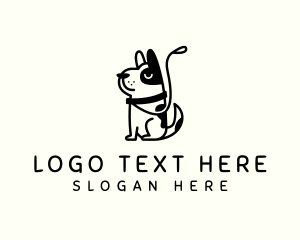 Dog Leash Pet logo