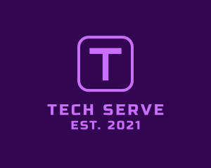 Purple Gaming Software logo design