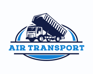 Transportation Truck Logistics logo design