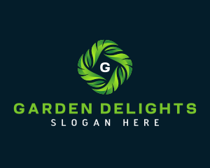 Leaf Agriculture Garden logo design