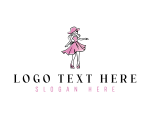 Fashion Female Boutique Logo