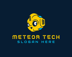 Cyber Tech Robot logo design