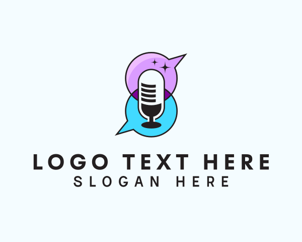 Speech Balloon logo example 2