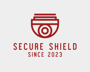 Red Security Camera logo