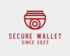 Red Security Camera logo design