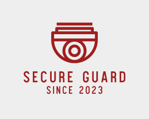 Red Security Camera logo
