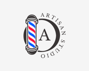 Barber Styling Salon logo design