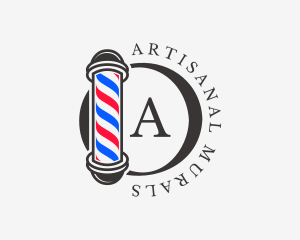 Barber Styling Salon logo design