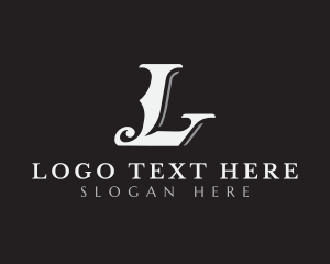 Classical - Elegant Business Boutique Letter L logo design