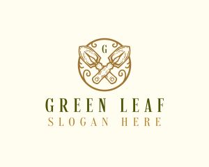 Landscaping Garden Trowel logo design