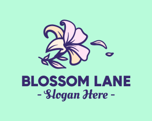 Lily Flower Garden logo design