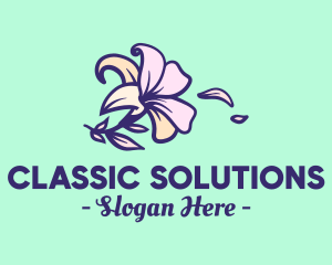 Lily Flower Garden logo design