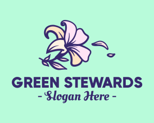 Lily Flower Garden logo design