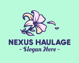 Lily Flower Garden logo design