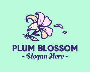 Lily Flower Garden logo design