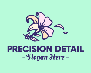 Lily Flower Garden logo design