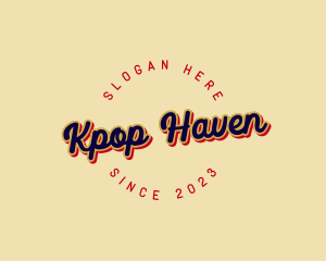 Retro Clothing Brand logo design