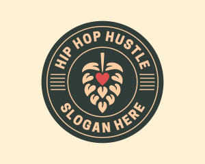 Beer Hops Brewer logo design