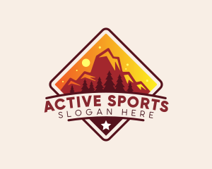 Mountain Peak Hiking logo