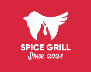 Grilled Chicken Restaurant  logo design