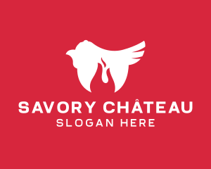 Grilled Chicken Restaurant  logo design