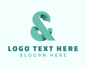 Font - Bold Ampersand Symbol logo design