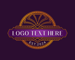 Elegant Art Deco Decorative logo
