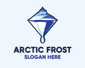 Ice Glacier Diamond  logo