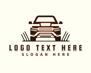 SUV Vehicle Transportation logo