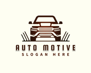 SUV Vehicle Transportation logo design