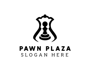 Chess Pawn Piece logo