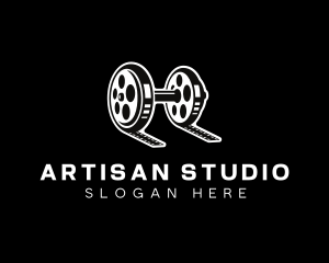 Heavy Workout Video Films logo design