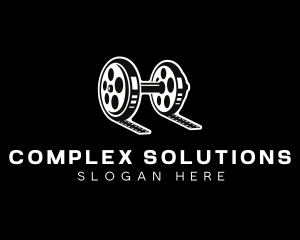 Heavy Workout Video Films logo design