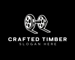 Heavy Workout Video Films logo design