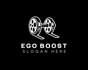 Heavy Workout Video Films logo design