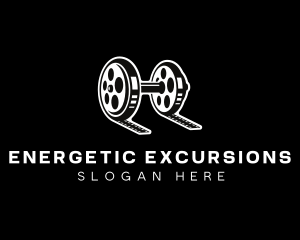 Heavy Workout Video Films logo design