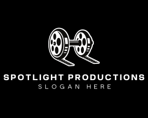 Heavy Workout Video Films logo design