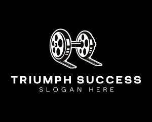 Heavy Workout Video Films logo design