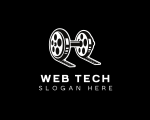 Heavy Workout Video Films logo design