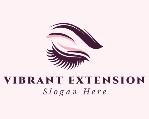 Female Aesthetic Eyelash logo design