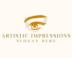 Elegant Eye Beauty logo design