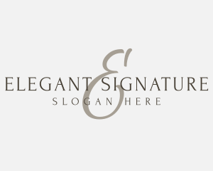 Elegant Boutique Fashion logo design