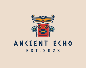 Ancient Aztec Civilization logo design