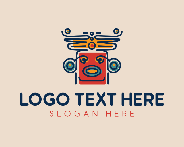 Ancient Aztec Civilization logo