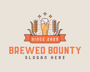 Draft Brewing Beer  logo