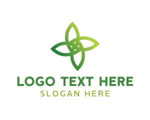 Four Leaf Outline logo