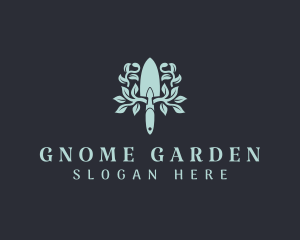 Lawn Gardening Trowel logo design