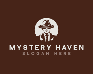 Detective Investigator Agent logo design